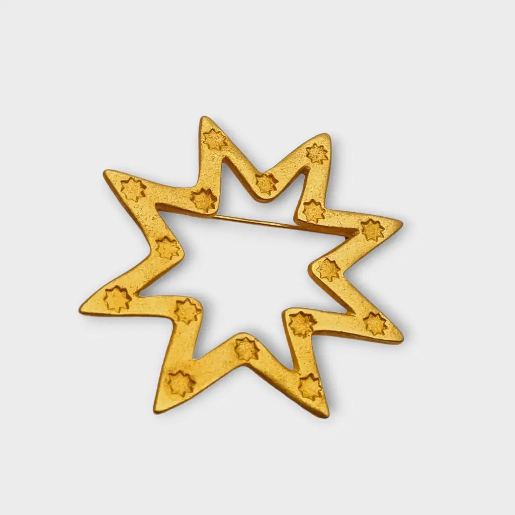 Pin vintage de estrella dorada Lancôme Paris un regalo especial