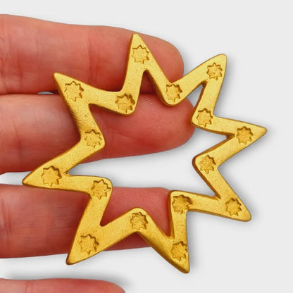 Pin vintage de estrella dorada Lancôme Paris un regalo especial