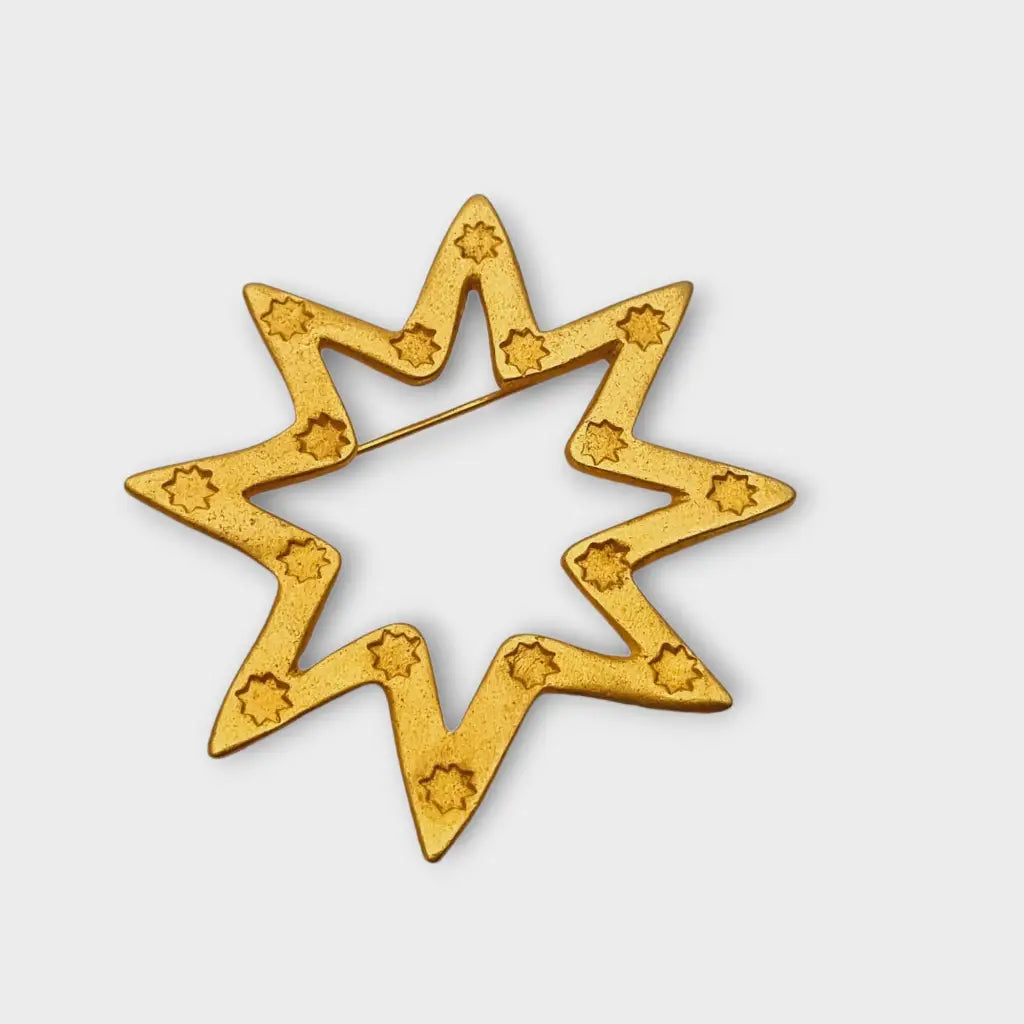 Pin vintage de estrella dorada Lancôme Paris un regalo especial