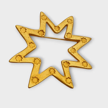 Pin vintage de estrella dorada Lancôme Paris un regalo especial