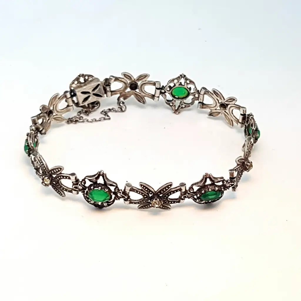 Pulsera crisoprasa pulsera mujer boho piedra Circa