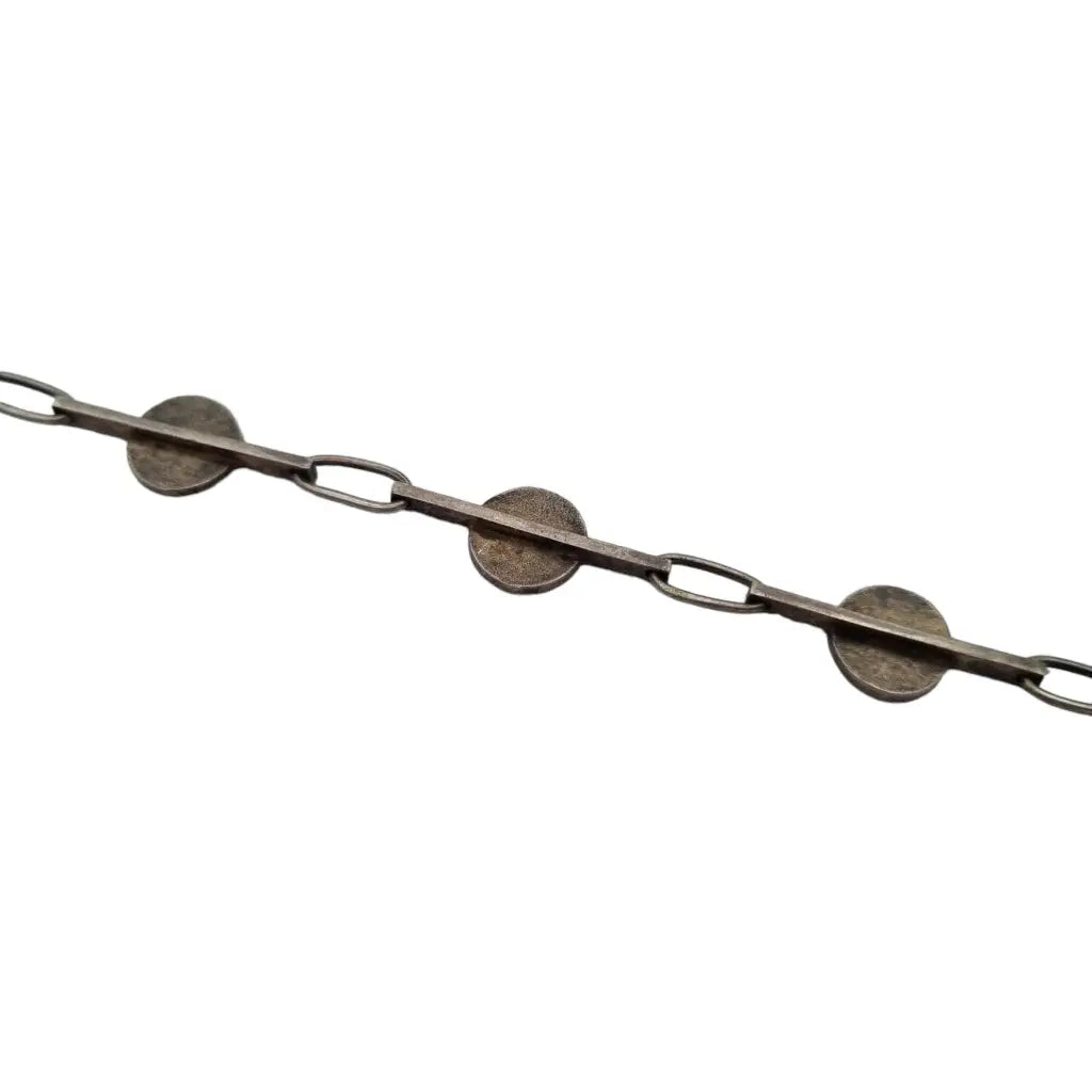 Pulsera de plata pulsera vintage para mujer joyería esmalte