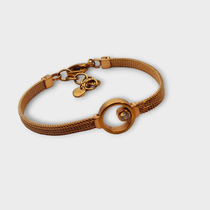 Pulsera Skagen Elin de oro vintage joyería danesa pulsera con detalle