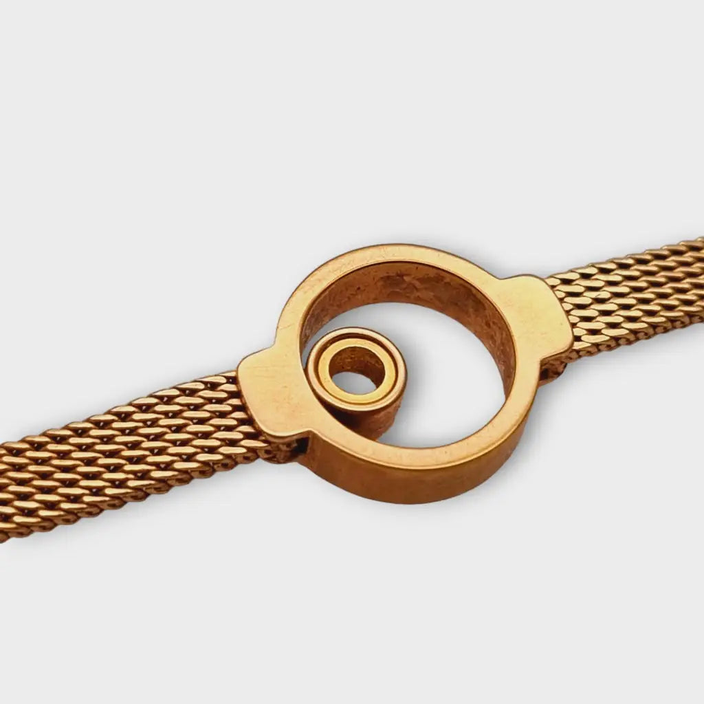 Pulsera Skagen Elin de oro vintage joyería danesa pulsera con detalle