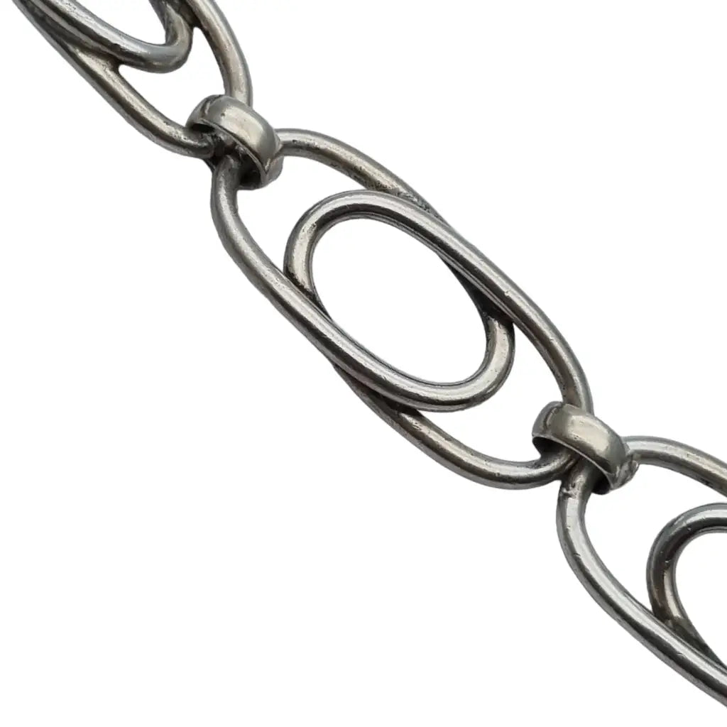 Pulsera de cadena eslabones plata maciza regalos para los amantes